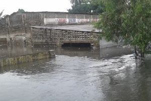 Inondation après  la pluie de samedi 12/11/2016, 1ère rue Limete